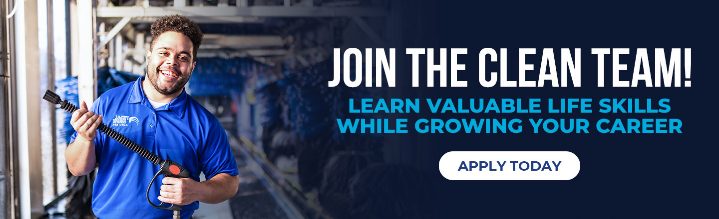 Tidal Wave Auto Spa hiring team members for car wash and customer service roles.