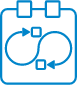 Flexible schedules icon